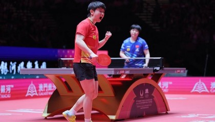 聚焦｜孙颖莎成功卫冕世界杯 “明牌作战”强势碾压