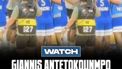 离谱!希腊国家队集合期间 字母哥猛扇队友后脑