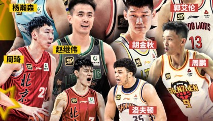 2025CBA全明星首发出炉：徐杰总票王 赵睿周琦领衔