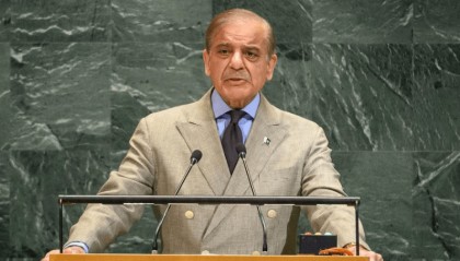 巴基斯坦总理在联合国，宣布印巴空战真实战绩