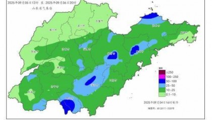 潍坊有中到大雨局部暴雨，请注意防范！