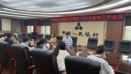 持续深化“泸汇行”党支部品牌建设 外汇局泸州市分局着力提升境外来泸人员用汇便利化水平