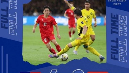 国足压力大了！越南0-4遭马来西亚狂虐 恐无缘亚洲杯