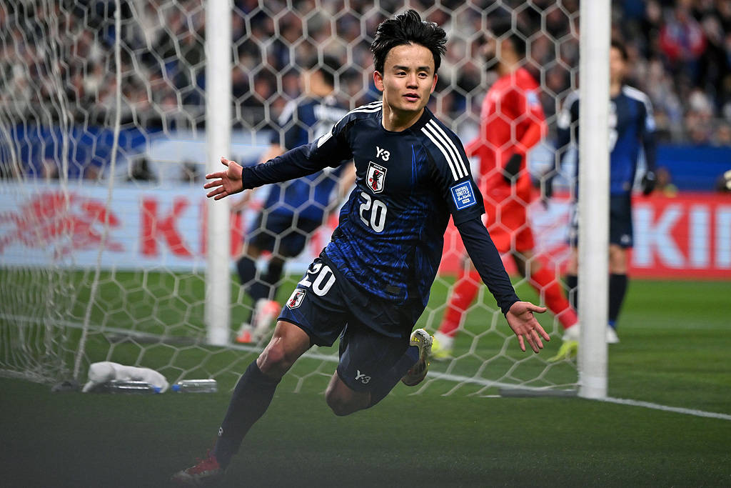 全球首支！世预赛-日本2-0巴林 提前三轮直通世界杯