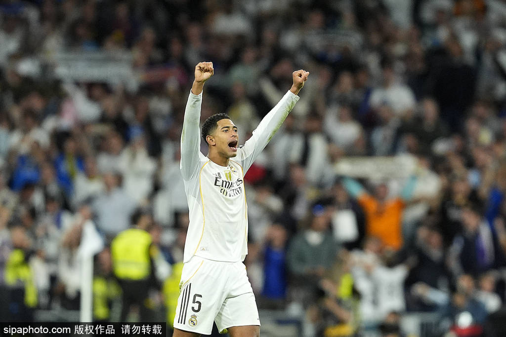 西甲-姆巴佩破门+失点贝林厄姆建功 皇马2-1胜10人巴萨